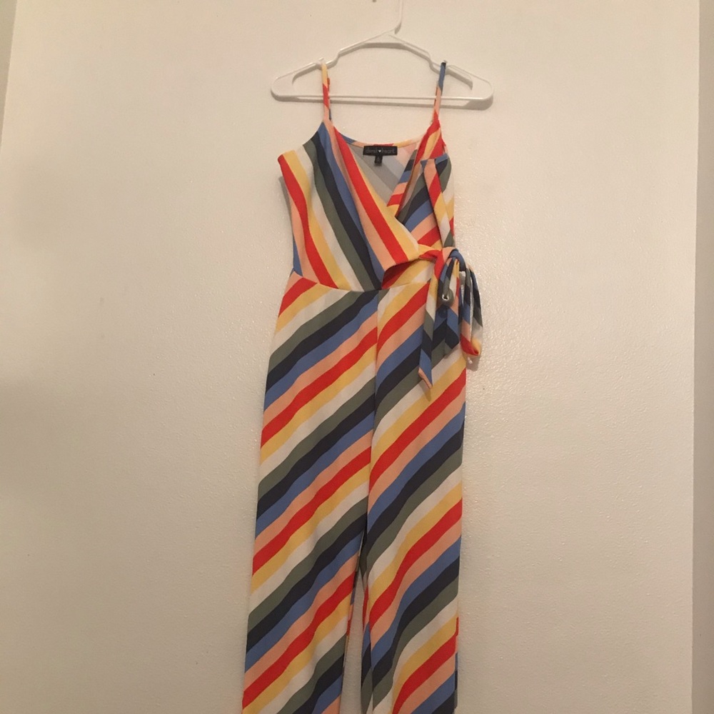 Striped Jumpsuit